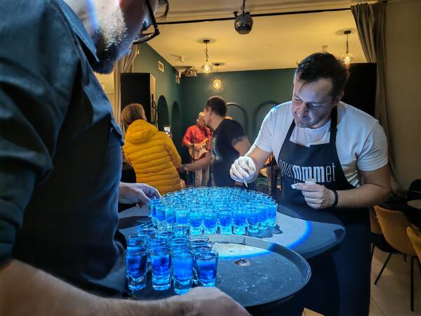 Živa glasba na dogodku BE TRENDY Ljubljana